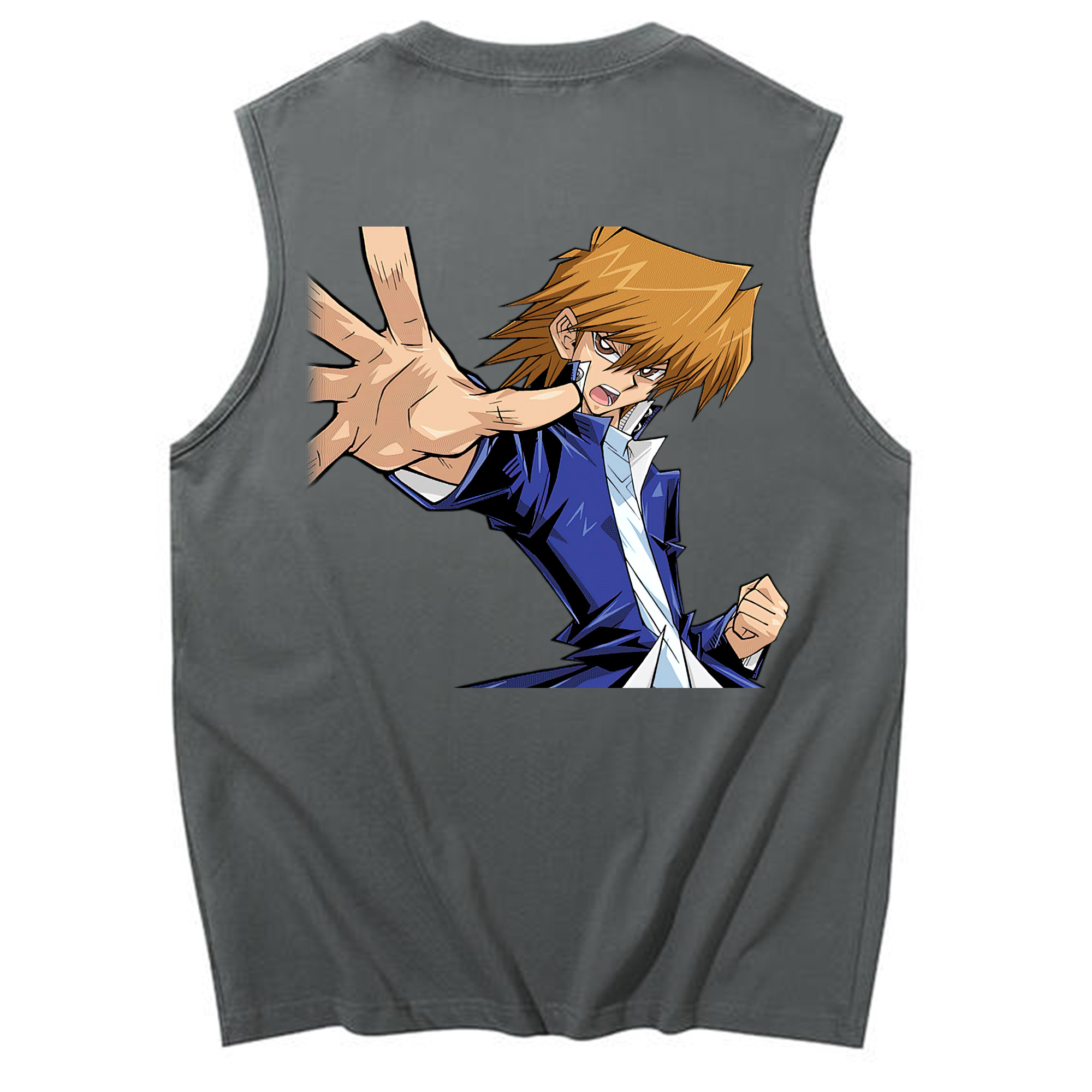 （画像用） 遊☆戯☆王 Yu-Gi-Oh! コットン100％タンクトップ（背面プリント）